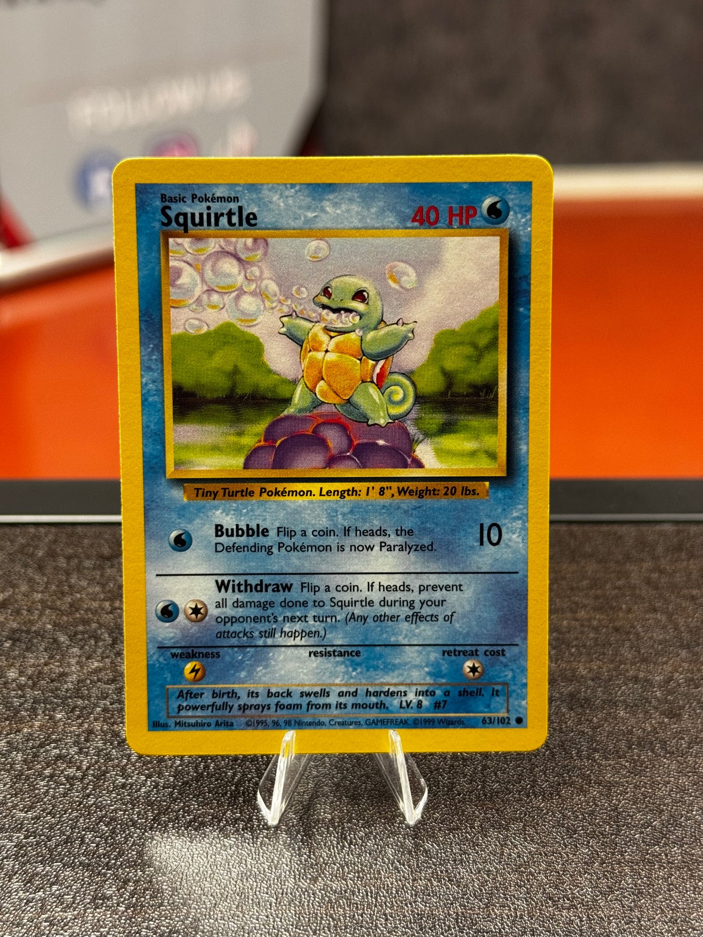 Squirtle 63/102 - Base Set