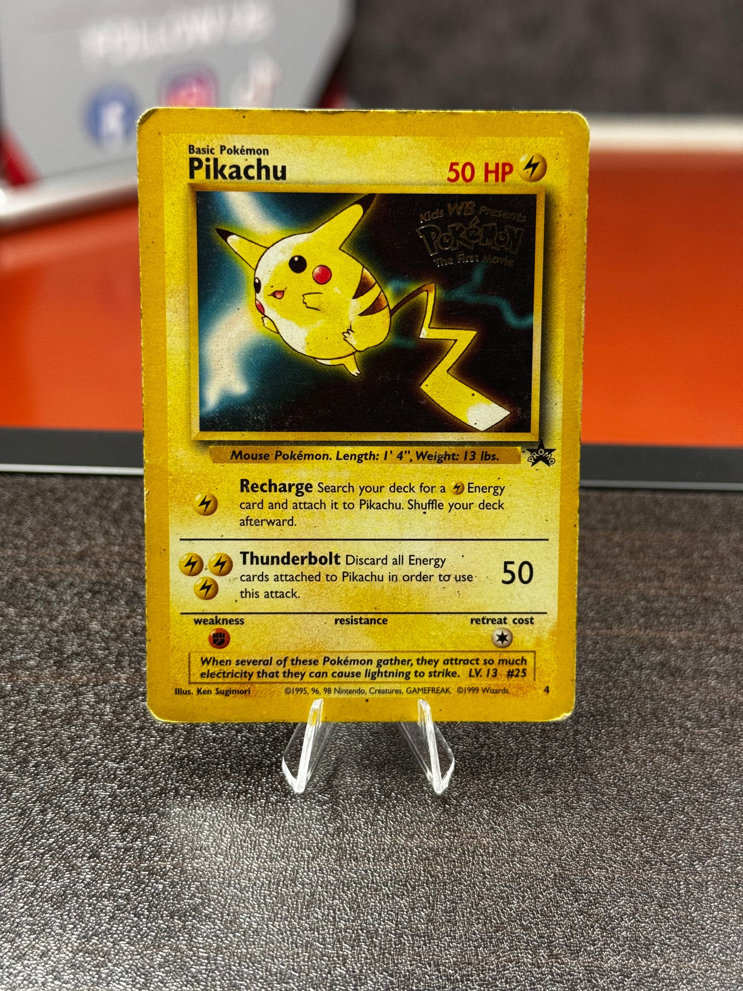 Pikachu WP4 - Wizards Black Star Promos