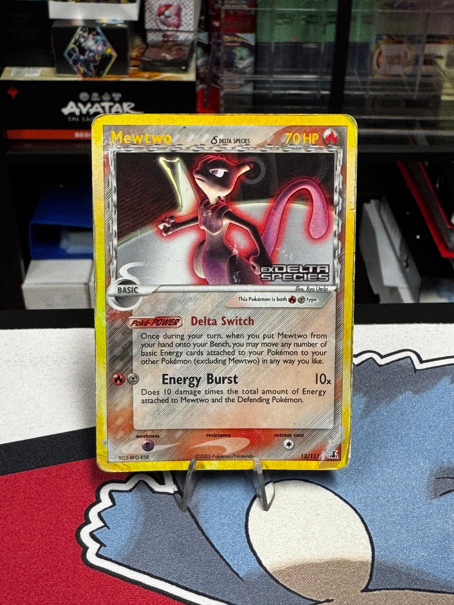 Mewtwo δ Delta Species 12/113 - EX Delta Species / Reverse Holo