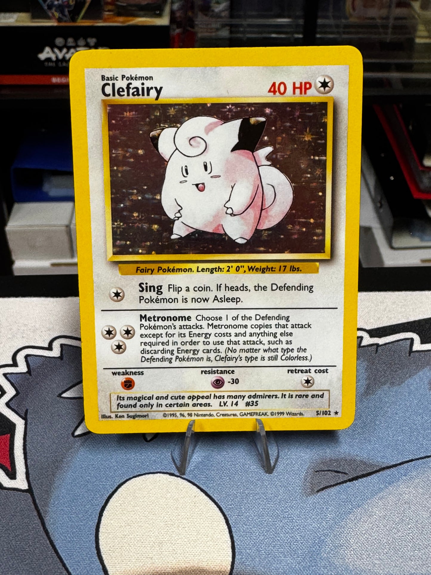 Clefairy 5/102 - Base Set / Holo