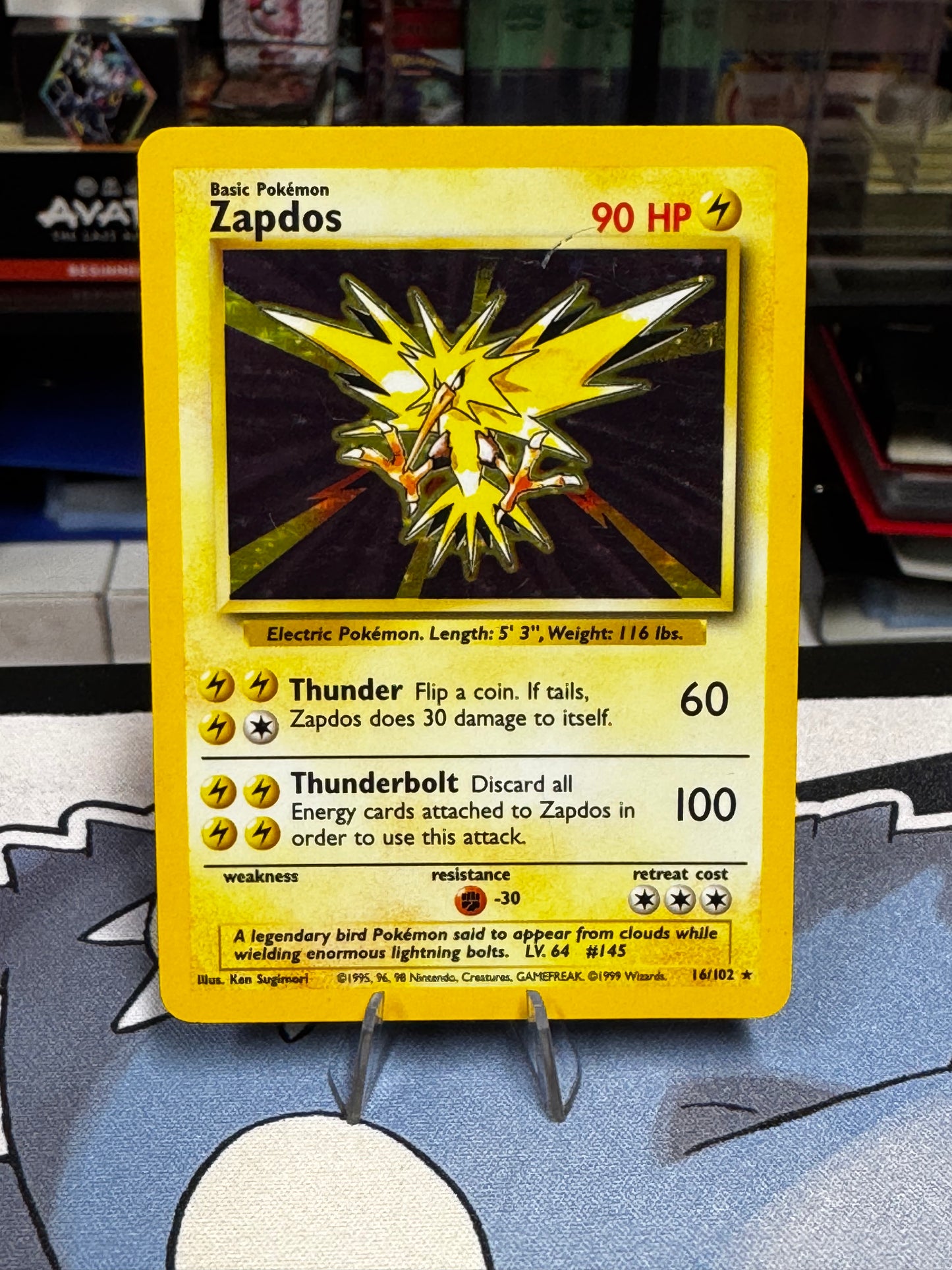 Zapdos 16/102 - Base Set / Holo