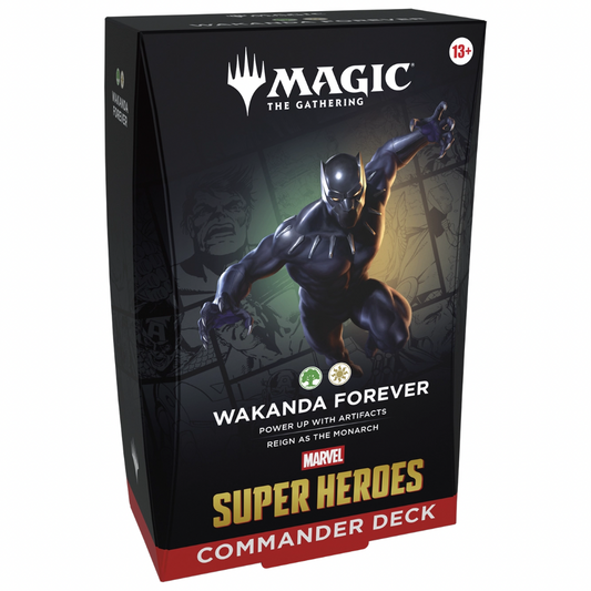 Magic: The Gathering - Marvel Super Heroes: Commander Deck – Wakanda Forever / PRE-ORDER
