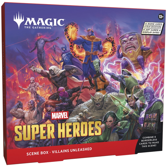 Magic: The Gathering - Marvel Super Heroes: Scene Box - Villains Unleashed / PRE-ORDER