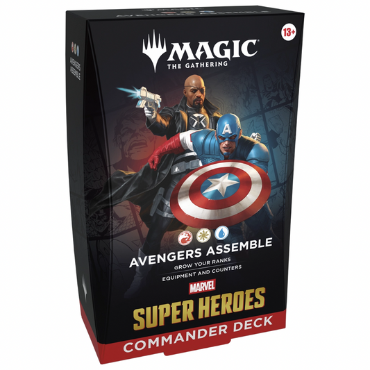 Magic: The Gathering - Marvel Super Heroes: Commander Deck – Avengers Assemble / PRE-ORDER