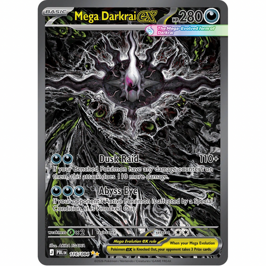 Mega Darkrai ex 116/084 - Pitch Black