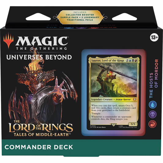 Magic: The Gathering - The Lord of the Rings: Tales of Middle-Earth Commander Deck - The Hosts of Mordor
