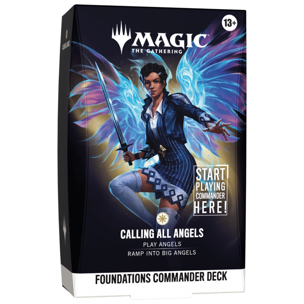 Magic: The Gathering - Foundations Starter Commander Deck: Calling All Angels