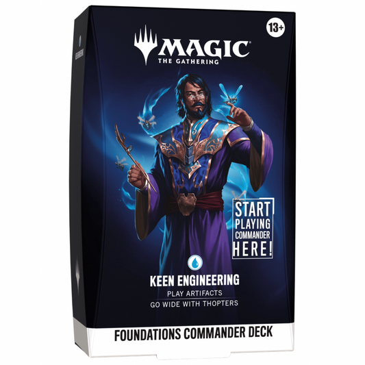 Magic: The Gathering - Foundations Starter Commander Deck: Keen Engineering