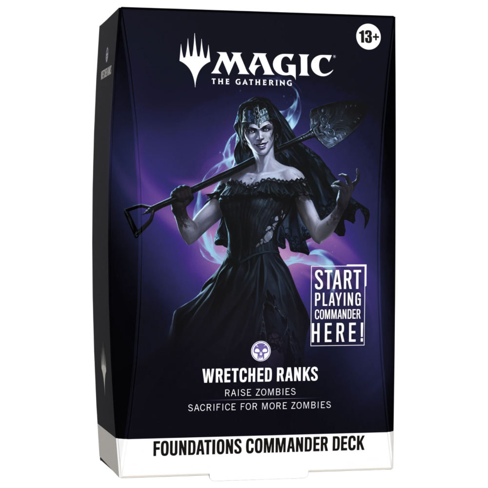 Magic: The Gathering - Foundations Starter Commander Deck: Wretched Ranks