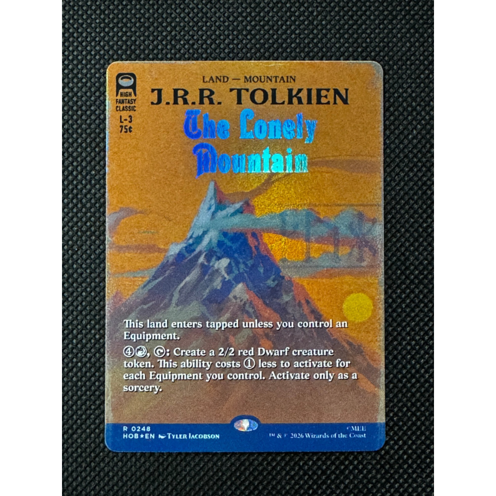 The Lonely Mountain - R 248 - The Hobbit: Extras  Foil
