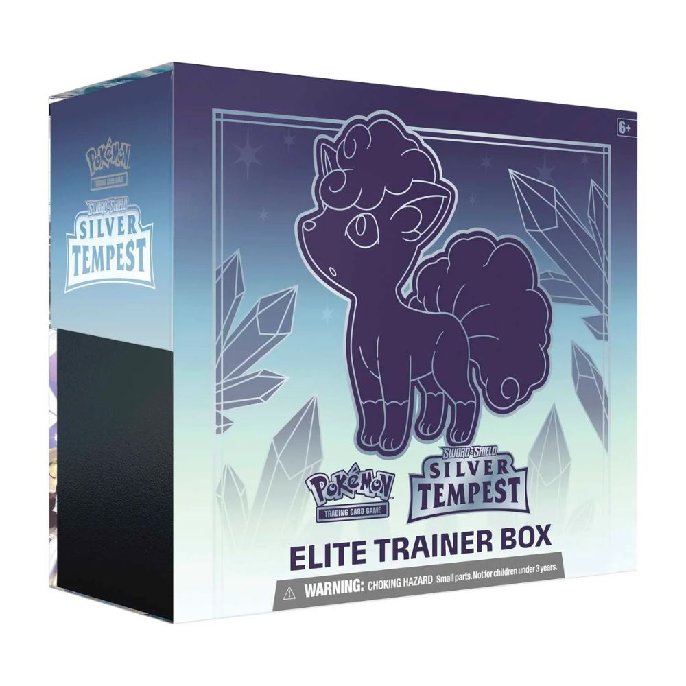 Pokémon tcg, Sword & shield, elite trainer box, erb, Silver Tempest