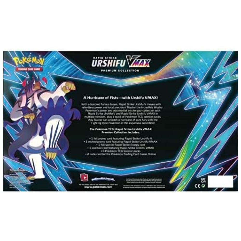 Pokemon TCG - Urshifu Rapid Strike VMax Premium Box