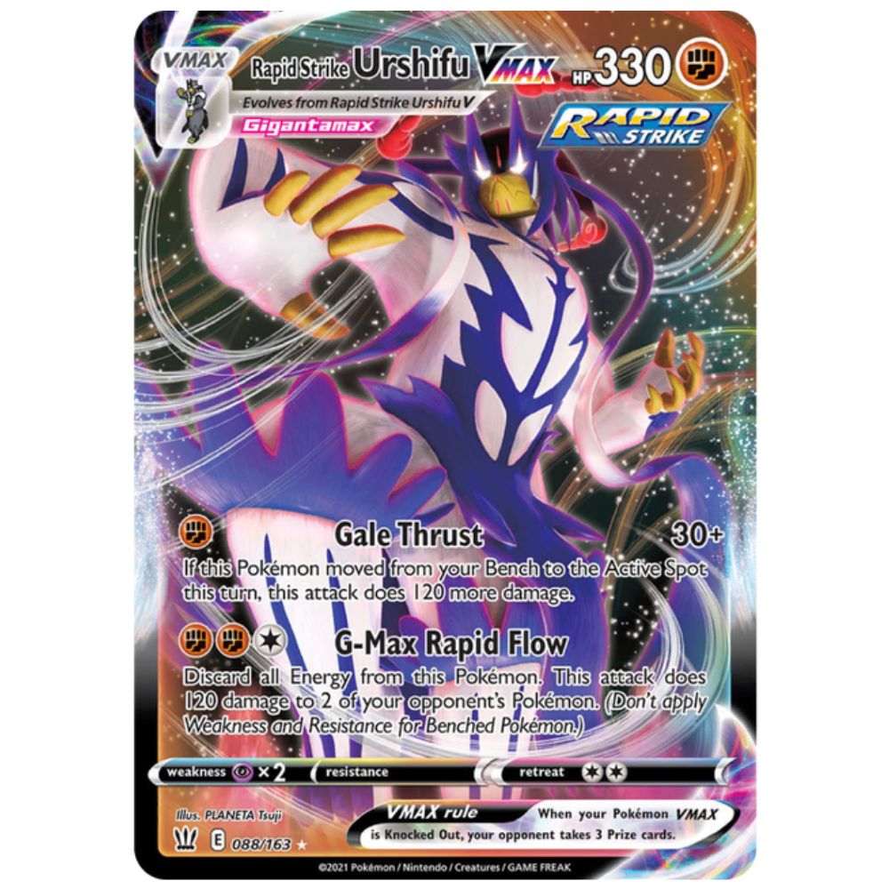 Pokemon TCG - Urshifu Rapid Strike VMax Premium Box