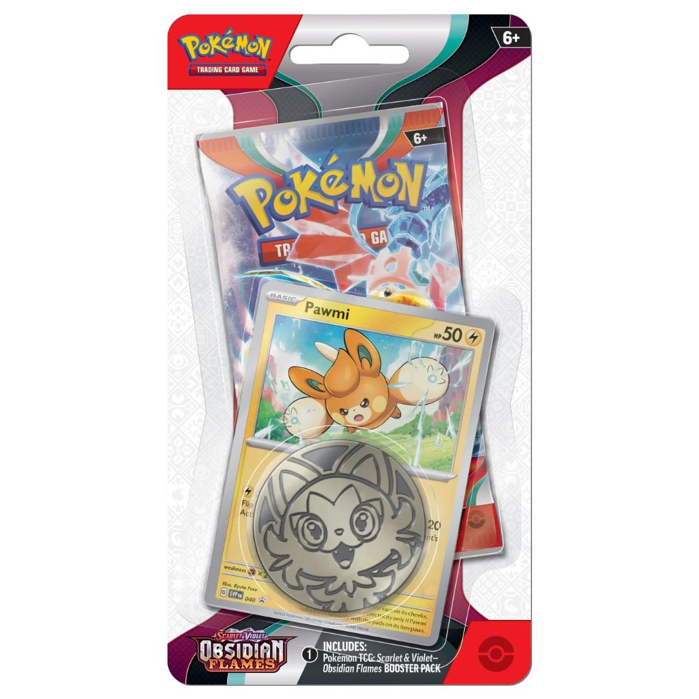 Pokemon TCG - Scarlet & Violet 3: Obsidian Flames Checklane Blister