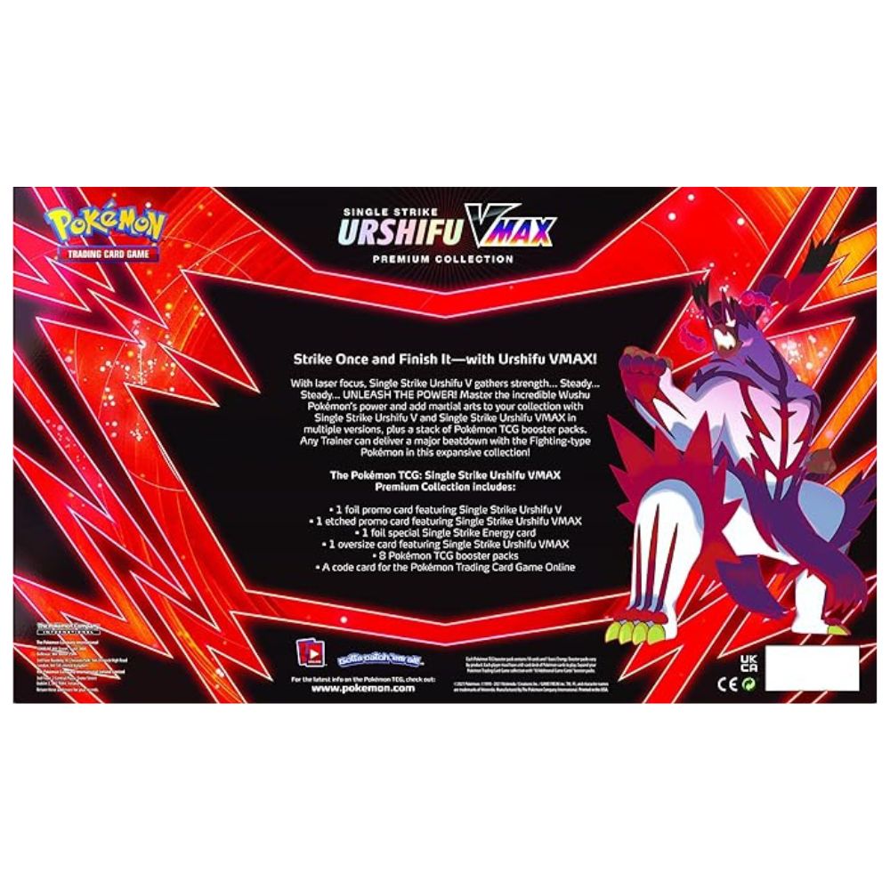 Pokemon TCG - Urshifu Single Strike VMax Premium Box