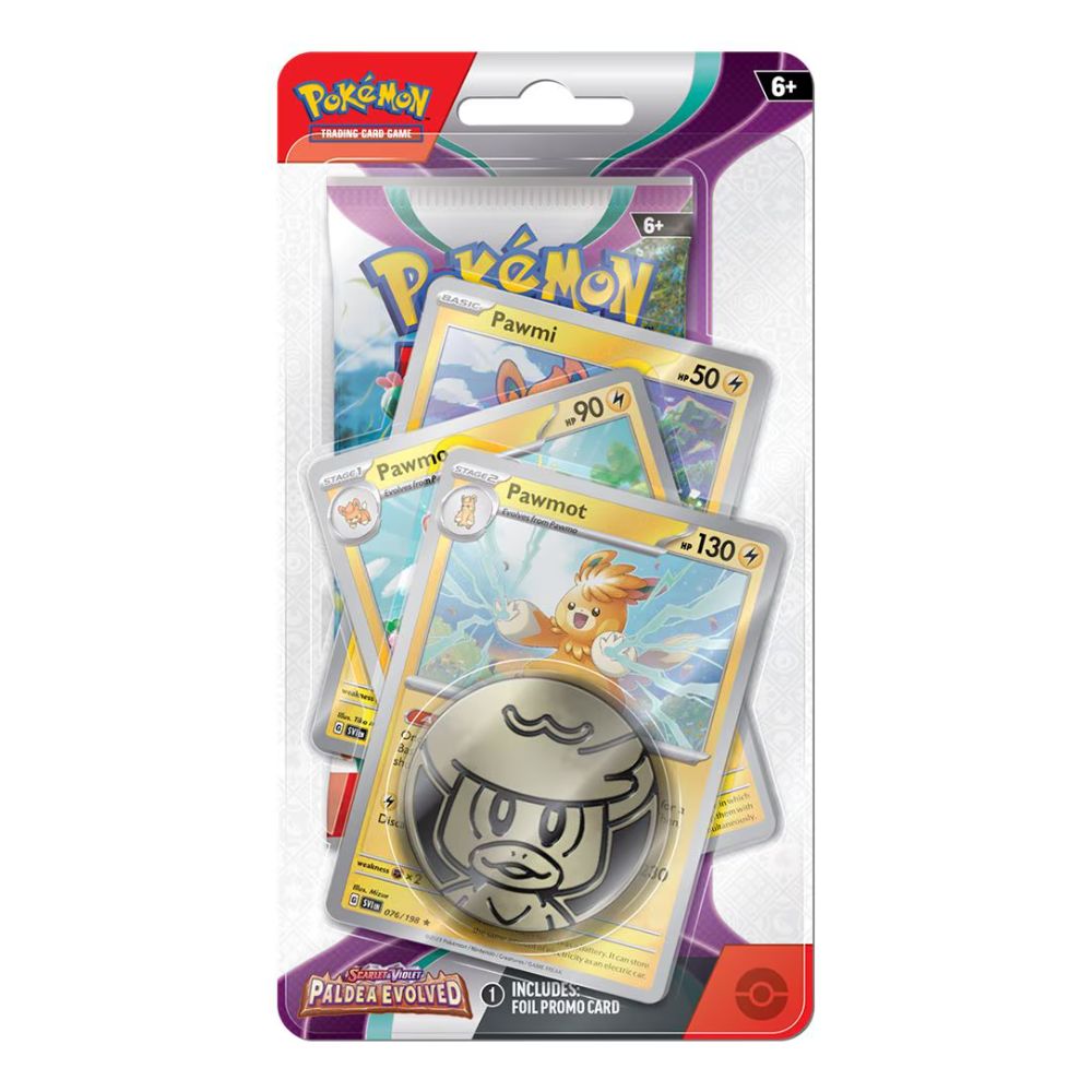 Pokemon TCG - Scarlet & Violet 2: Paldea Evolved Premium Checklane Blister