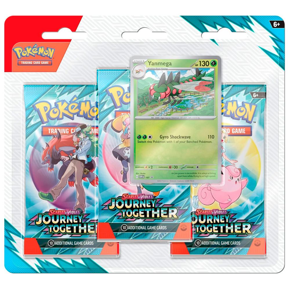 Pokemon TCG - Scarlet & Violet 9: Journey Together 3-Pack Blister