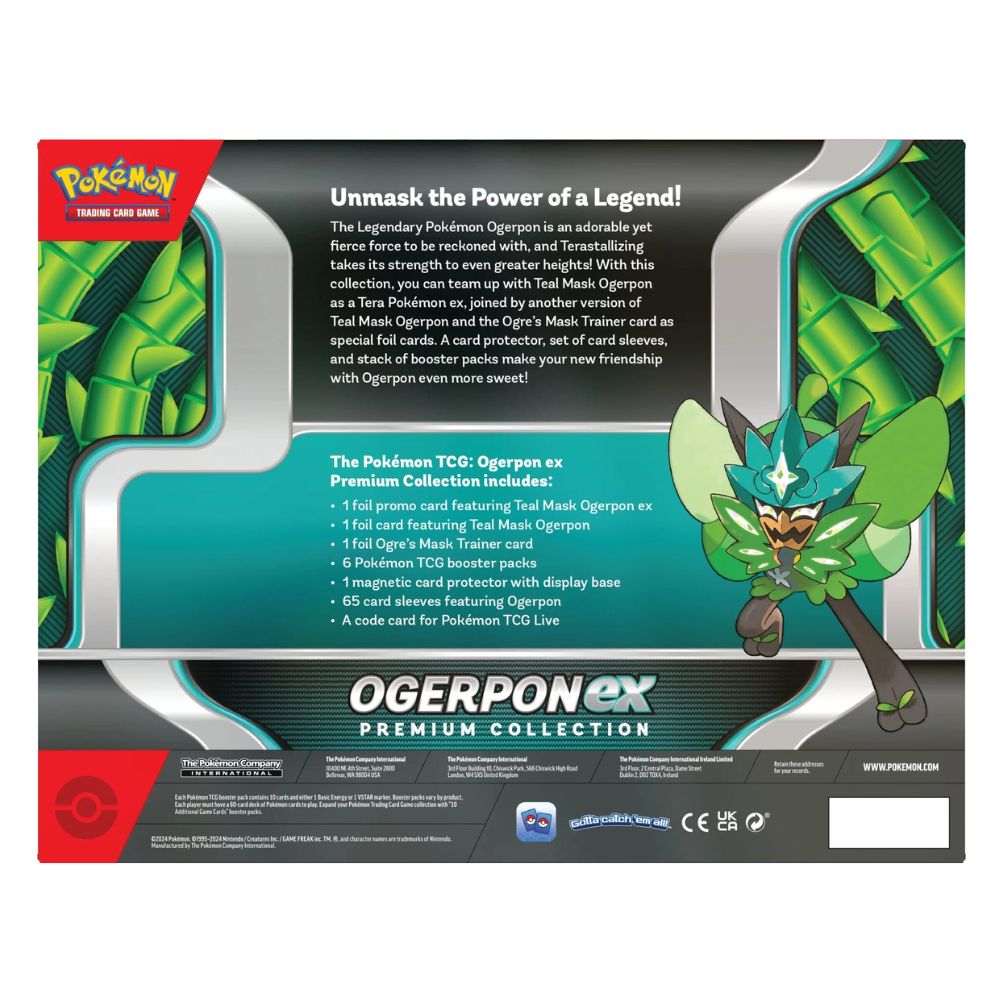 Pokemon TCG - Ogerpon EX Premium Collection