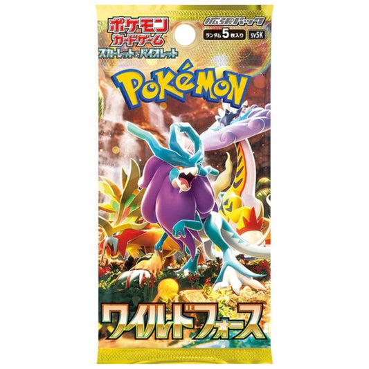 Pokemon TCG - Wild Force Booster Pack - Japanese