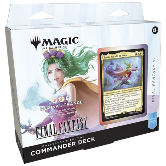 Magic: The Gathering Collector’s Edition FINAL FANTASY VI Commander Deck - Revival Trance -  PRE-ORDER