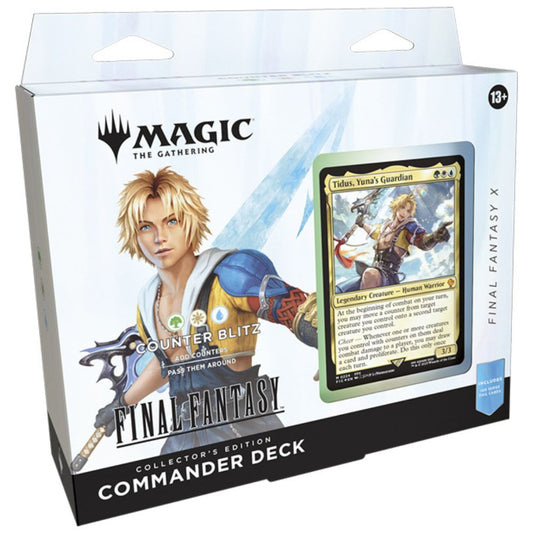 Magic: The Gathering Collector’s Edition FINAL FANTASY X Commander Deck - Counter Blitz -  PRE-ORDER