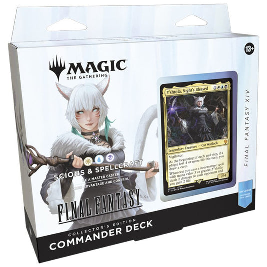 Magic: The Gathering Collector’s Edition FINAL FANTASY XIV Commander Deck - Scions & Spellcraft -  PRE-ORDER