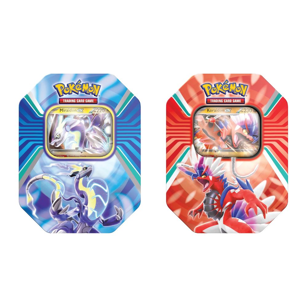 Pokémon TCG: Paldea Legends Tin - Set (2 Tins)