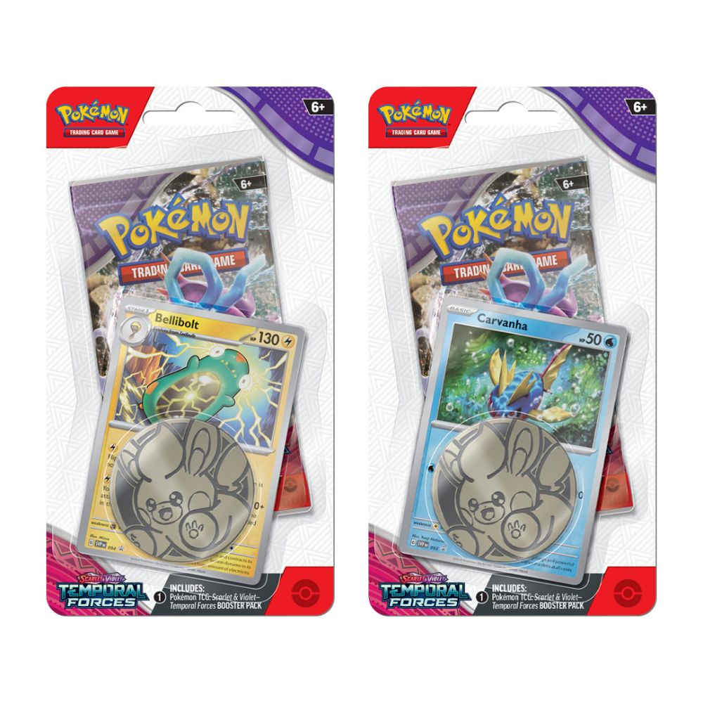 Pokemon TCG - Scarlet & Violet 5 Temporal Forces Checklane Blister