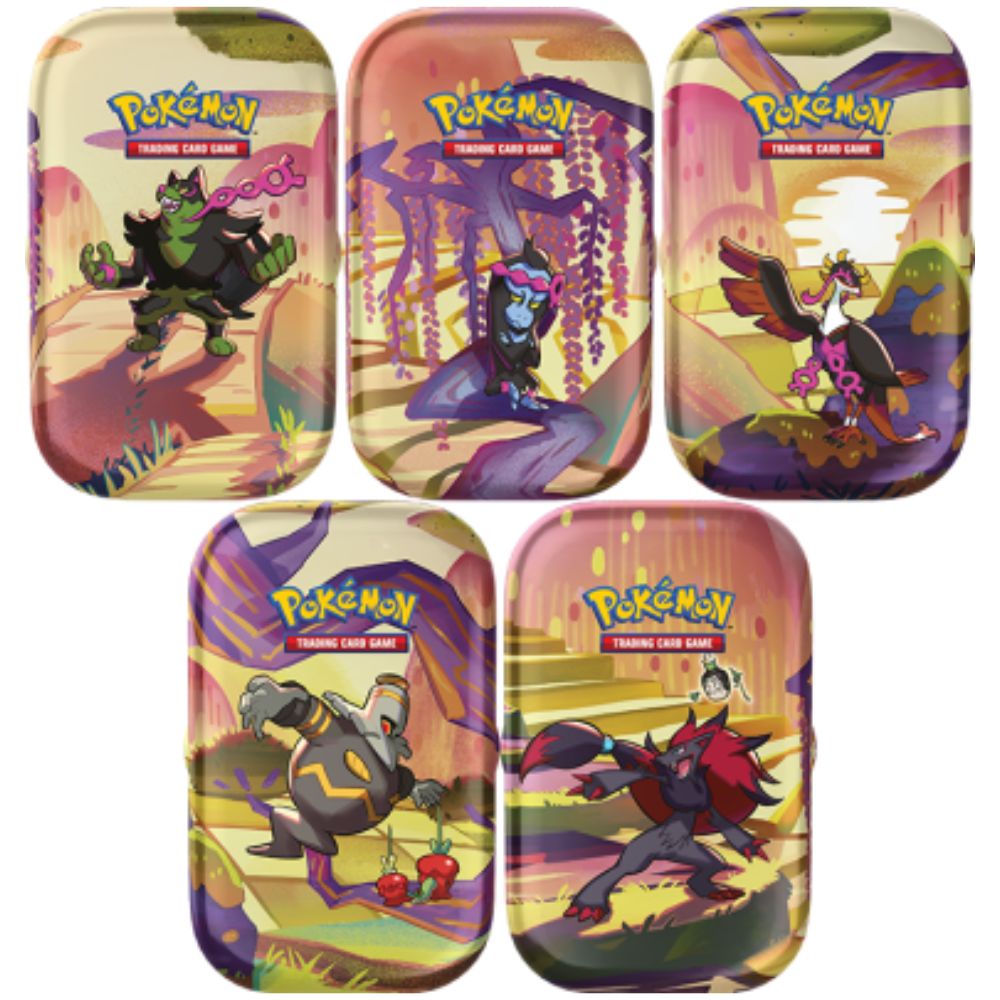 Pokemon TCG - Scarlet & Violet 6.5: Shrouded Fable Mini Tins - Set (5 Tins)