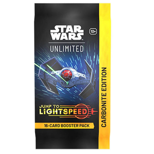 Star Wars: Unlimited - Jump to Lightspeed Carbonite Booster Pack