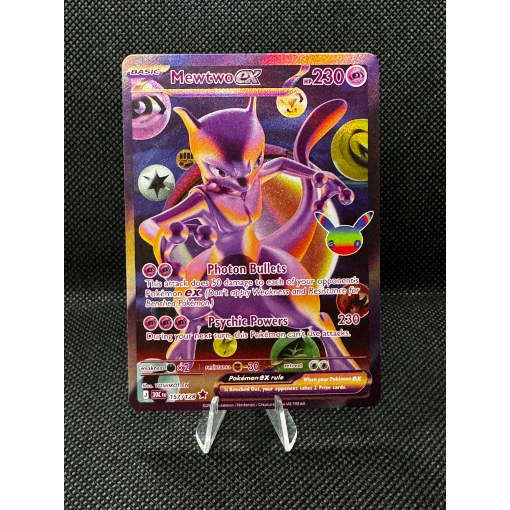 Mewtwo ex 157/128 - 30th Celebration