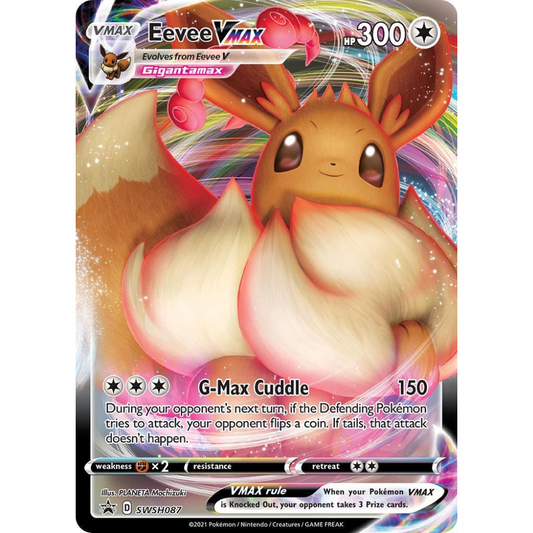 Eevee VMAX 087 - SWSH Black Star Promos