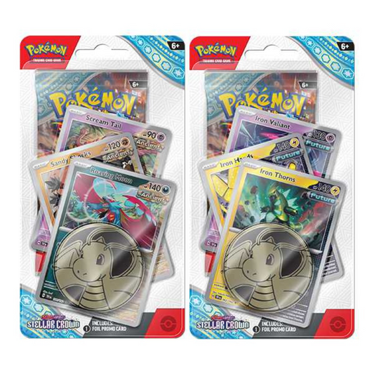 Pokemon TCG - Scarlet & Violet 7: Stellar Crown Premium Checklane Blister