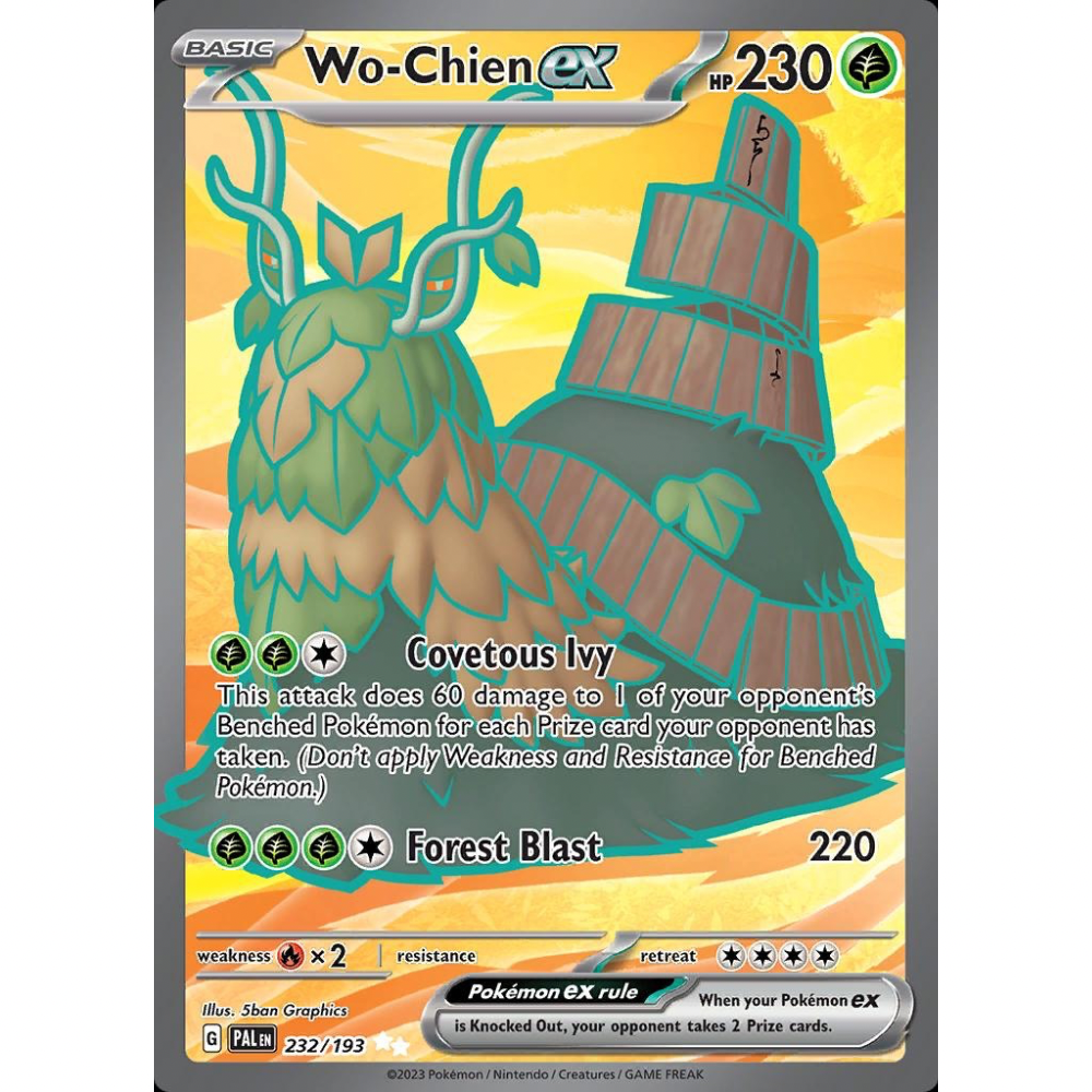 Wo-Chien ex 232/193 - Paldea Evolved