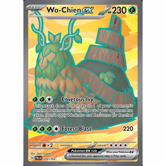 Wo-Chien ex 232/193 - Paldea Evolved