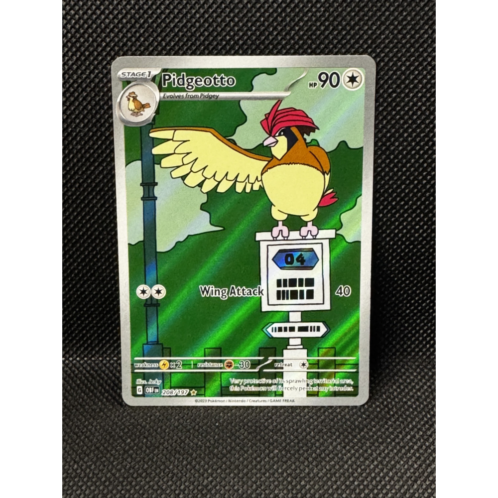Pidgeotto 208/197 - Obsidian Flames