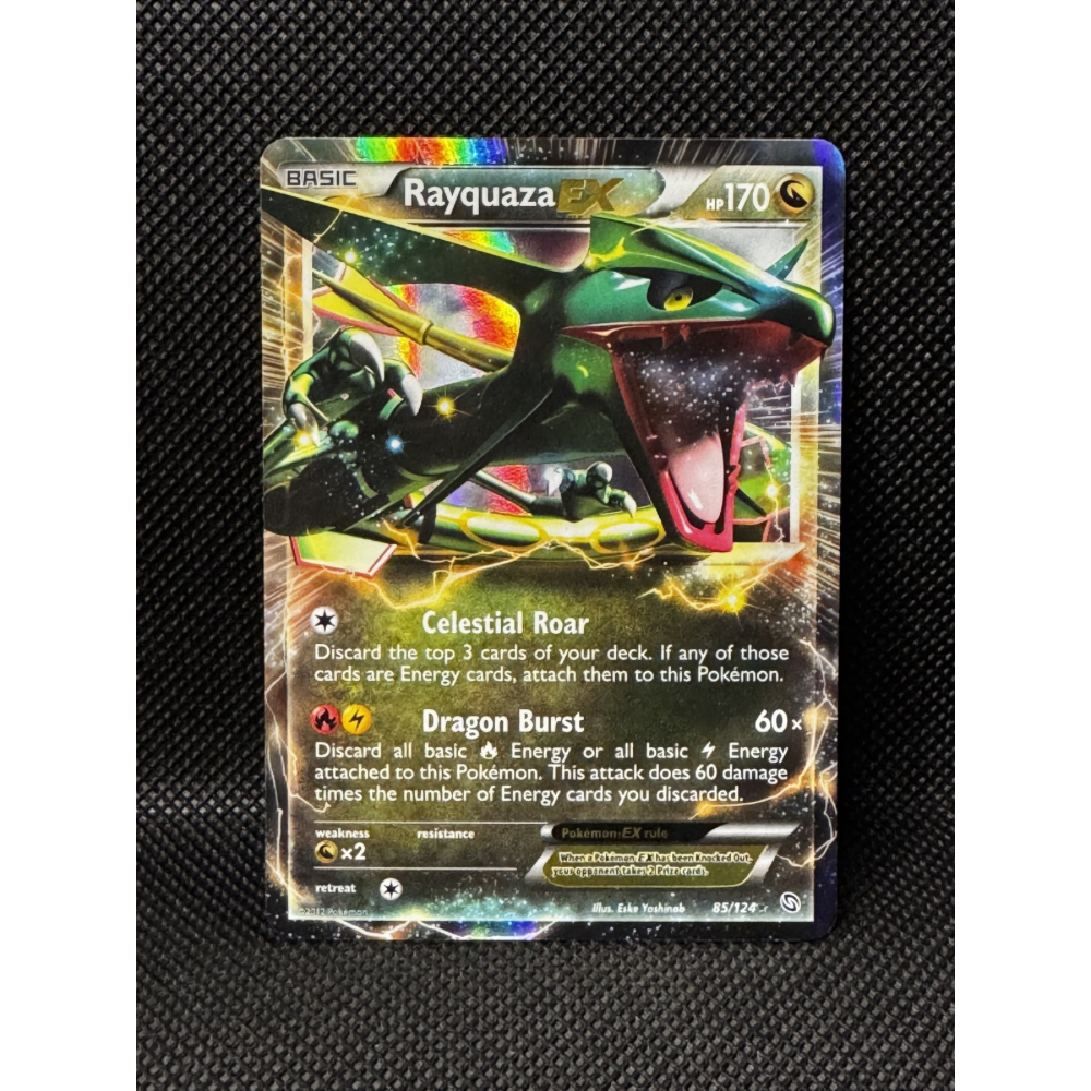 Rayquaza EX 85/124 - Dragons Exalted