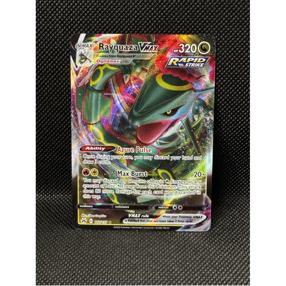 Rayquaza VMAX 102/159 - Crown Zenith