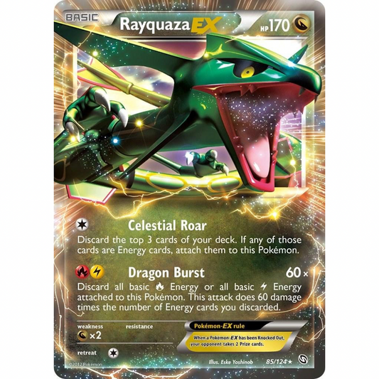 Rayquaza EX 85/124 - Dragons Exalted