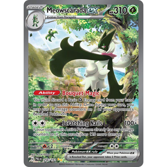 Meowscarada ex 256/193 - Paldea Evolved