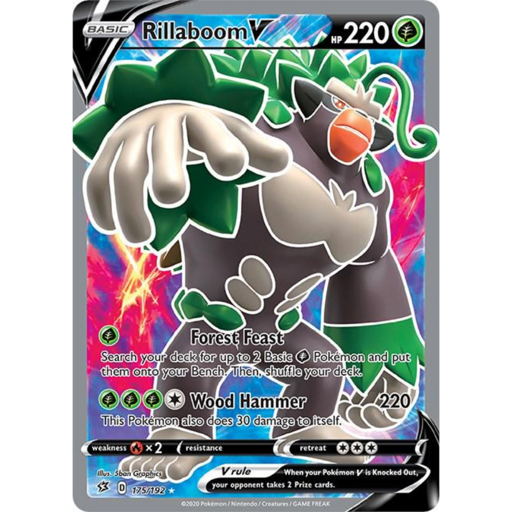 Rillaboom V 175/192 - Rebel Clash
