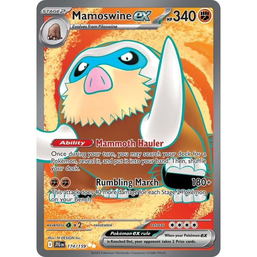 Mamoswine ex 174/159 - Journey Together