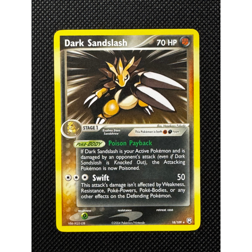 Dark Sandslash 18/109 - EX Team Rocket Returns
