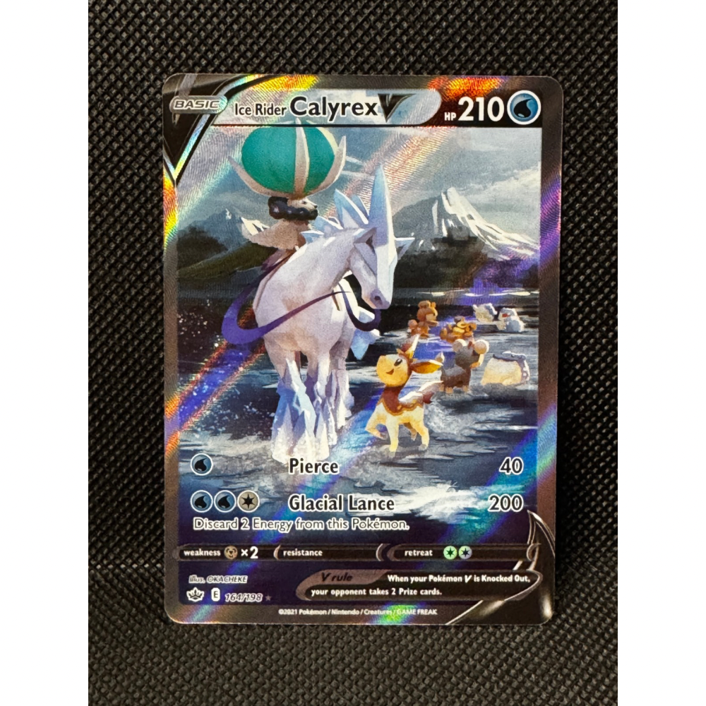 Ice Rider Calyrex V 164/198 - Chilling Reign