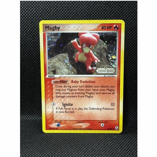 Magby 58/92 - EX Legend Maker / Reverse