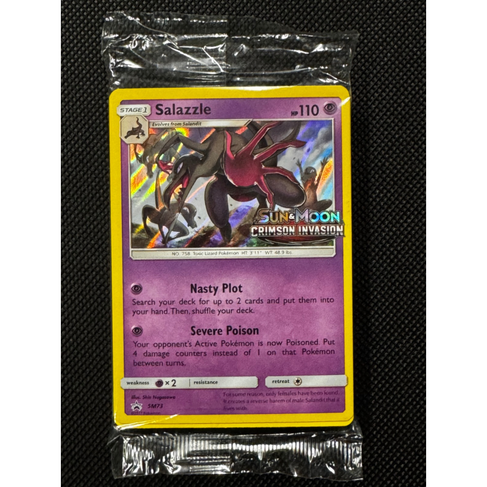 Salazzle SM 73 - SM Black Star Promos / Sealed