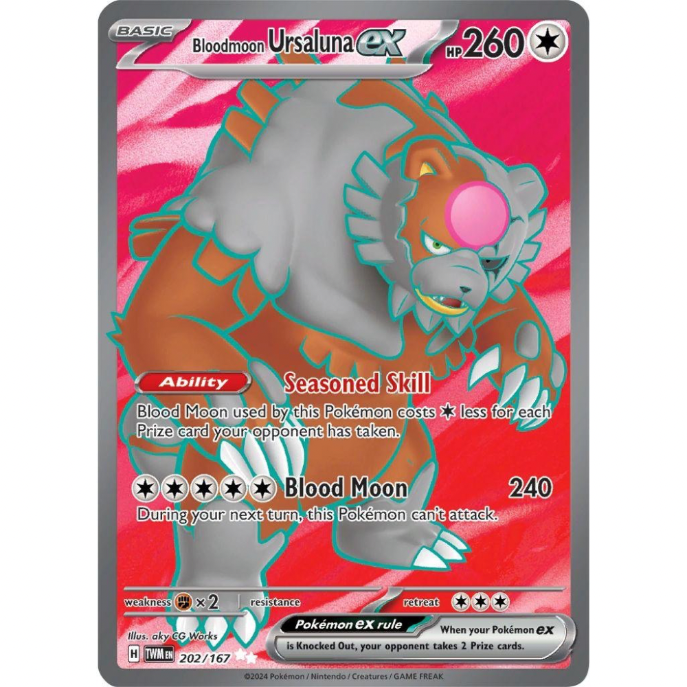Bloodmoon Ursaluna ex 202/167 - Twilight Masquerade