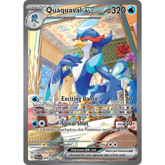Quaquaval ex 260/193 - Paldea Evolved