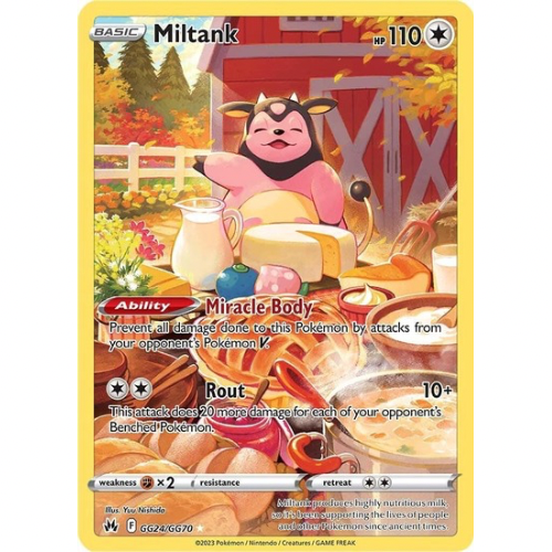 Miltank GG24/GG70 - Crown Zenith