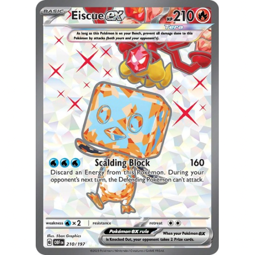 Eiscue ex 210/197 - Obsidian Flames